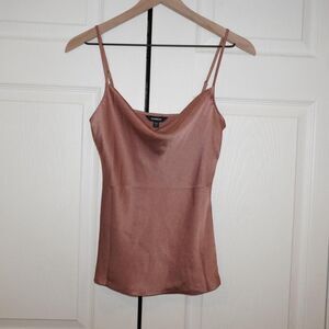Express Women's Pink and Orange Vest